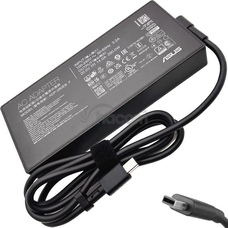 ASUS orig.ADAPTER 280W 20V 3P(RECTANGLE) B0A001-00802600 ASUS orig.ADAPTER 280W 20V 3P(RECTANGLE) B0A001-00802600