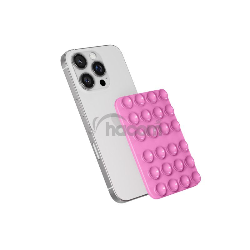 Epico Mag+ prísavný držiak na telefón - ružová 9915102300024 Epico Mag+ prísavný držiak na telefón - ružová 9915102300024