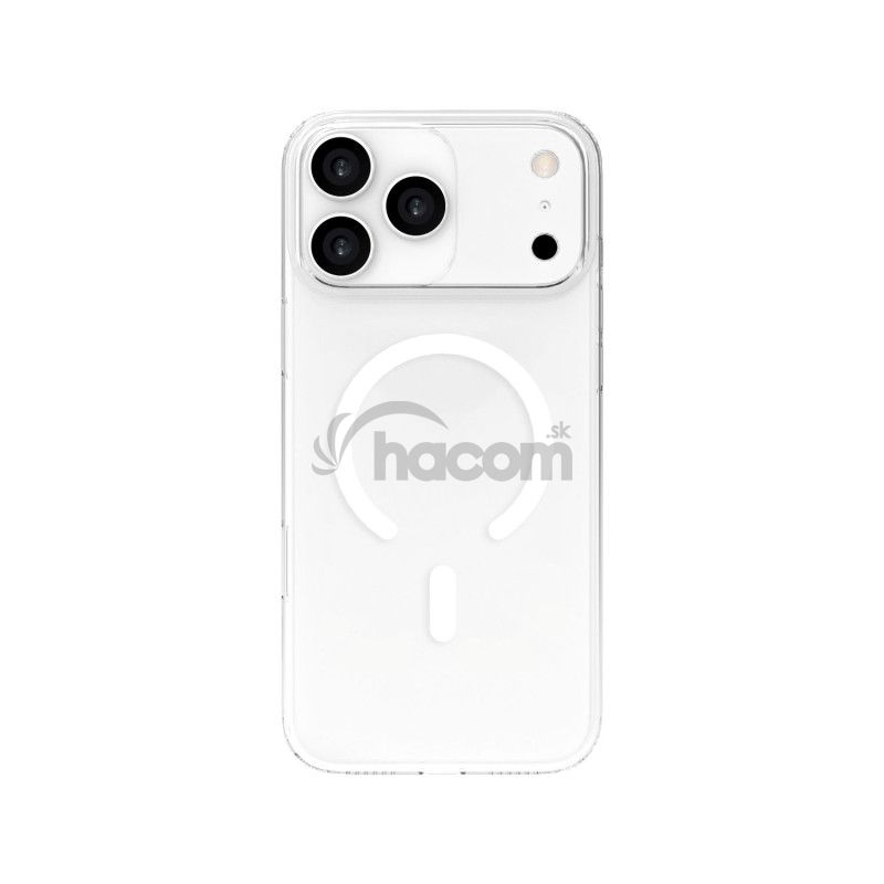 ER Ochranný kryt Mag Slim pre iPhone 17 Pro Max - priehľadný ERCSIP17PMMGCL ER Ochranný kryt Mag Slim pre iPhone 17 Pro Max - priehľadný ERCSIP17PMMGCL