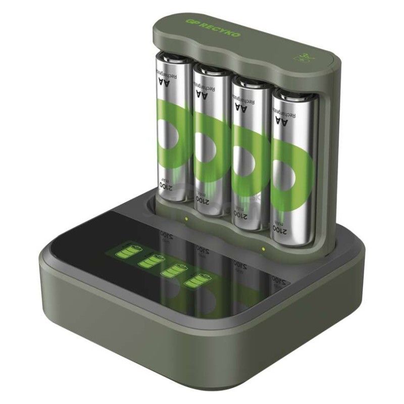 GP nabíjačka batérií B441 + Speed Dock + 4 x AA 2100 mAh B50444D GP nabíjačka batérií B441 + Speed Dock + 4 x AA 2100 mAh B50444D
