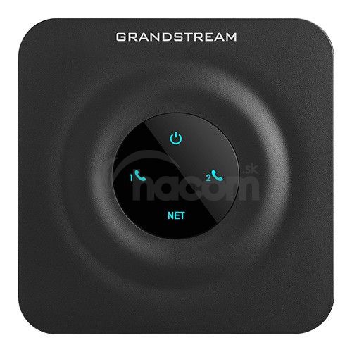 Grandstream HT802 V2 (ATA), 2x FXS, 2 SIP účty, 1x LAN, 3-cestná konf., auto-provisioning HT802_V2 Grandstream HT802 V2 (ATA), 2x FXS, 2 SIP účty, 1x LAN, 3-cestná konf., auto-provisioning HT802_V2