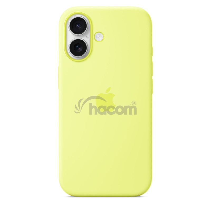 iPhone 17 Silicone Case with MagSafe - Neon Yellow MGEV4ZM/A iPhone 17 Silicone Case with MagSafe - Neon Yellow MGEV4ZM/A