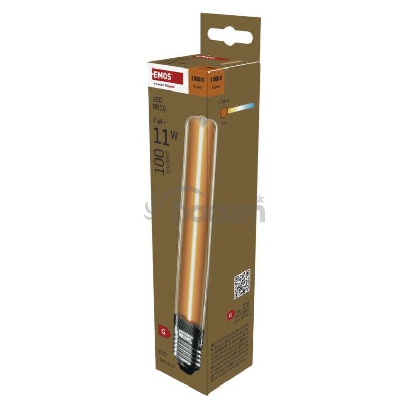 LED žiarovka DECO T30 / E27 / 2 W (11 W) / 100 lm / flame Z5AI01 LED žiarovka DECO T30 / E27 / 2 W (11 W) / 100 lm / flame Z5AI01
