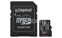 128GB microSDXC Kingston A1 150MB/s + adaptr SDCS3/128GB
