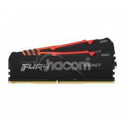 16GB DDR4-2666MHz CL16 FURY Beast RGB, 2x8GB KF426C16BB2AK2/16