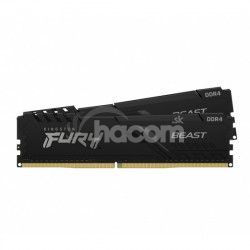 16GB DDR4-3600MHz CL17 Kingston FURY Beast, 2x8GB KF436C17BBK2/16