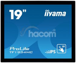 19 "iiyama TF1934MC-B7X: IPS, 1280x1024, Capacitive, 10P, 350cd / m2, VGA, DP, HDMI, IP65, ierny TF1934MC-B7X