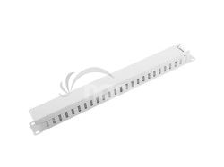19" PANEL PRE SPR�VU K�BLOV TYP A 1U �ED� LANBERG AK-1201-S
