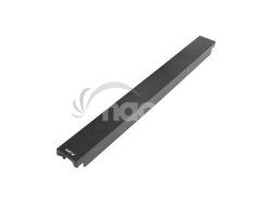 19" PLASTOV� RYCHLOMONT��NY OHNIVZDORN� ZASLEPOVAC� PANEL 1U �IERNY LANBERG AKP-1401-B