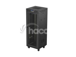 19" VO�NE STOJ�CA RACKOV� SKRI�A 32U 600X600 �IERNA LCD S PERFOROVAN�MI DVERAMI LANBERG (PLOCH� BALENIE) FF01-6632-23BL