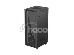 19" VO�NE STOJ�CA RACKOV� SKRI�A 32U/600X800 (FLAT PACK) S PRESKLEN�MI DVERAMI �IERNA LANBERG FF01-6832-12B