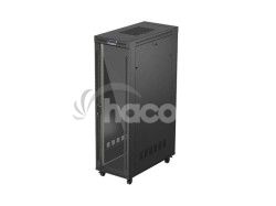19" VO�NE STOJ�CA RACKOV� SKRI�A 42U 600X1200 �IERNE SKLENEN� DVERE LCD LANBERG (FLAT PACK) V2 FF01-6242-12BL