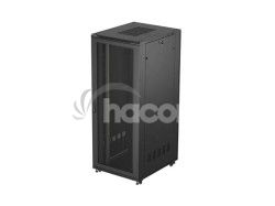 19" VO�NE STOJ�CA RACKOV� SKRI�A 42U/800X1000 (FLAT PACK) S SIE�OV�MI DVERAMI �IERNA LANBERG FF01-8042-23B