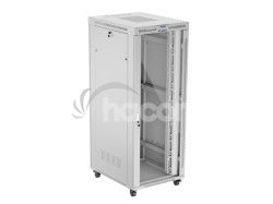 19" VO�NE STOJ�CA RACKOV� SKRI�A 42U 800X1000 �ED� SKLENEN� DVERE LCD LANBERG (FLAT PACK) V2 FF01-8042-12SL