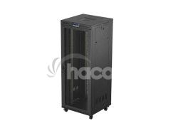 19" VO�NE STOJ�CA RACKOV� SKRI�A 42U 800X800 �IERNA LCD PERFOROVAN� DVIERKA LANBERG (PLOCH� BALENIE) FF01-8842-23BL