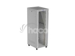 19" VO�NE STOJ�CA RACKOV� SKRI�A 47U 800X1000 �ED� PRESKLEN� DVERE LCD LANBERG (FLAT PACK) V2 FF01-8047-12SL