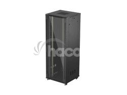 19" VO�NE STOJ�CA RACKOV� SKRI�A 47U 800X800 �IERNE SKLENEN� DVERE LANBERG (PLOCH� BALENIE) FF01-8847-12B
