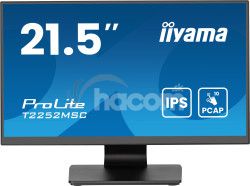 22" LCD iiyama T2252MSC-B2AG-IPS, FHD, 10P, T2252MSC-B2AG
