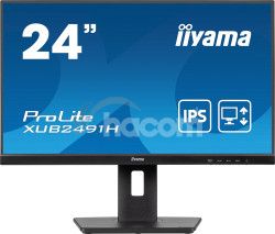 24" iiyama XUB2491H-B1: IPS, FHD, DP, 100Hz, HAS XUB2491H-B1