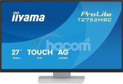 27" iiyama T2752MSC-W1AG: IPS, FHD, HDMI, DP T2752MSC-W1AG