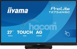 27" iiyama T2754MSC-B2AG: IPS, FHD, AG, 10P, HDMI, repr T2754MSC-B2AG