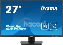 27" iiyama XU2793QS-B6: IPS, QHD, HDMI, DP, repro XU2793QS-B6