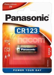 Panasonic nenabjacia fotobatria CR123A Lithium 1ks, blister