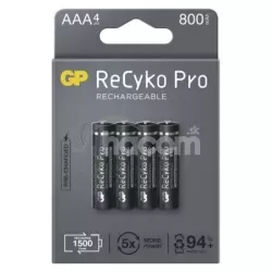 GP nabjacie batrie ReCyko Pro AAA (HR03) 4ks 1033124080