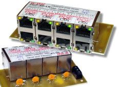 4portov napjac panel 100Mbit, 30V, 1,1A PwP-4d-30-EX