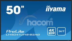 50" iiyama LH5041UHS-B2AG:VA,4K UHD,3xHDMI LH5041UHS-B2AG