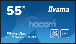 55" iiyama LH5541UHS-B2: IPS, 4K UHD, 500cd, repro LH5541UHS-B2