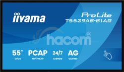 55" iiyama T5529AS-B1AG: IPS, 4K UHD, Android, 24/7 T5529AS-B1AG