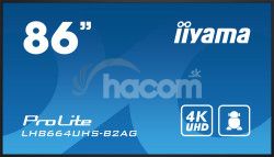 86" iiyama LH8664UHS-B2AG: IPS, 4K, 24/7, Android LH8664UHS-B2AG