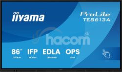 86" iiyama TE8613A-B1AG: IPS, 4K, 40P, EDL TE8613A-B1AG