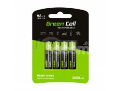 Green Cell Nabjacie batrie AA 2600mAh Ni-MH 4ks GR01