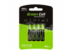 Green Cell Nabjacie batrie AAA 800mAh Ni-MH 4ks GR04