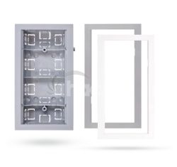 Jablotron JA-196PL-L dr�iak detektorov JA-112P a JA-152P do steny, vratane siv�ho a bieleho r�mika