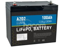 A2D2 batria LiFePO4 12,8V 100Ah M8 (NewCell cells) LFA2-12V100C10-M8B4
