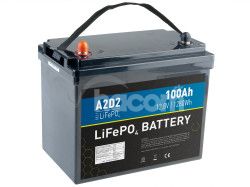 A2D2 batria LiFePO4 12,8V 100Ah M8 (Size of 75Ah) LFA2-12V100C10-M8B2