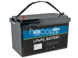 A2D2 batria LiFePO4 12,8V 100Ah M8 LFA2-12V100C10-M8B1