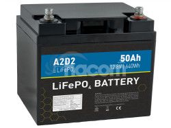 A2D2 batria LiFePO4 12,8V 50Ah M6 LFA2-12V050C10-M6B1