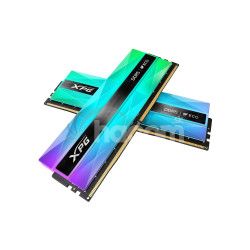 Adata Lancer NEON/DDR5/32GB/8000MHz/CL38/2x16GB/RGB/Grey AX5U8000C3816G-DCLANRSG