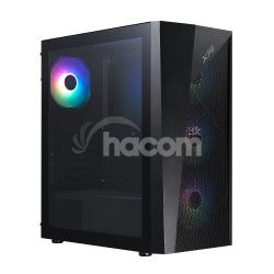 Adata XPG Lander 500/Midi Tower/Transpar./�ierna LANDER500MTA-BKCWW