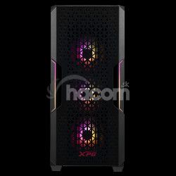 Adata XPG STARKER AIR skria ierna 4xFAN + USB-C STARKERAIRC-BKCTW