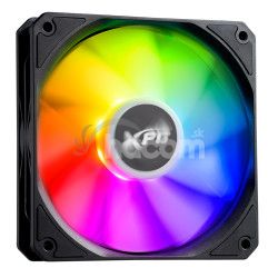Adata XPG Vento R 120mm fan RGB ern PWM VENTOR120ARGBPWM-BKCWW