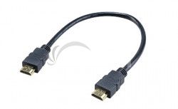 AKASA - 4K HDMI kbel - 30 cm AK-CBHD25-30BK