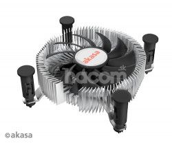 AKASA chladi CPU - hlinkov LGA1700 - itx AK-CC6601EP01