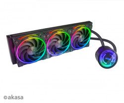 AKASA chladi CPU vodn - SOHO 360 ierny ARGB 1700 AK-LC4005HP01