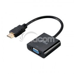 AKASA - HDMI na VGA prevodnk AK-CBHD15-20BK