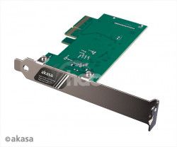 AKASA PCIe karta USB 3.2 Gen 2x2 intern konektor AK-PCCU3-08
